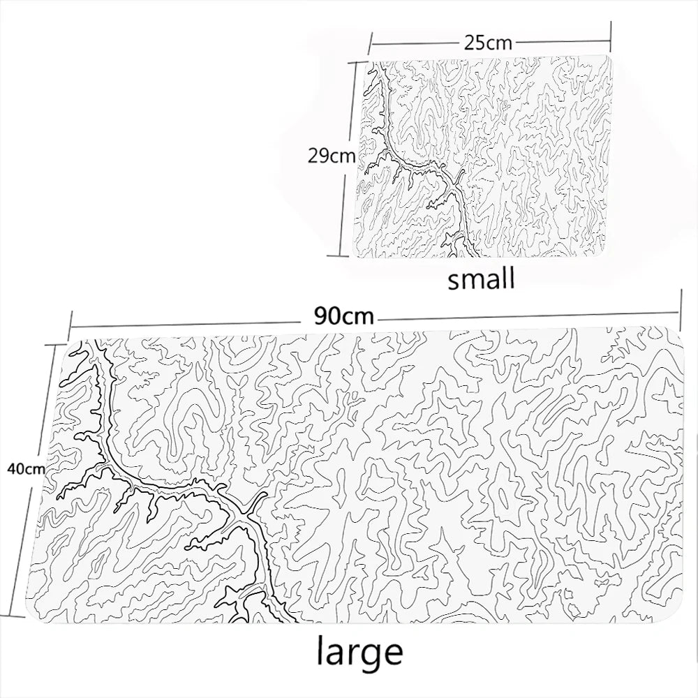 Abstract Line Rubber Office Gaming Computer Desktop Mat Desk Pad Accessories Large Mouse Mat Pc Gamer for Compuradora Writing