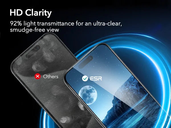 ESR 2 Pack Tempered Glass Screen Protector