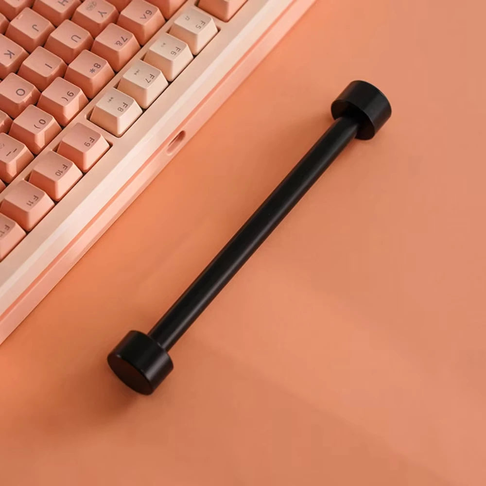 NNBILI Coiled Cable Protection Rod Coiled Keyboard Cable Weight Rod Reel Stick Cable Organizer 18cm all-metal