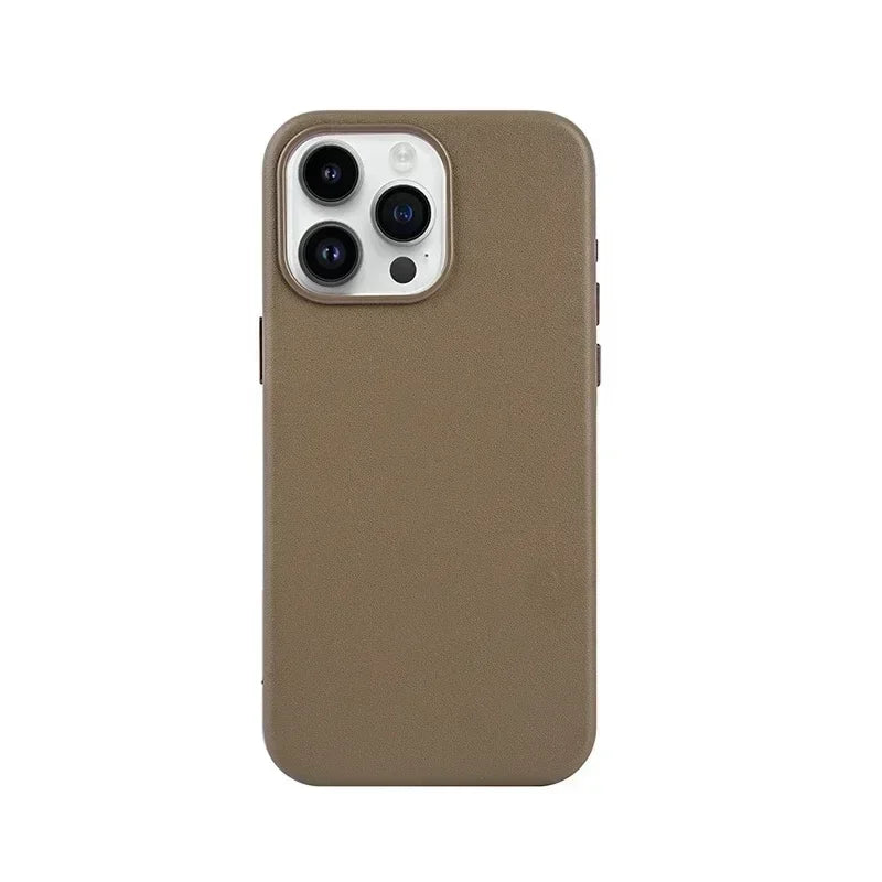 Apple Leather iPhone case With Magsafe