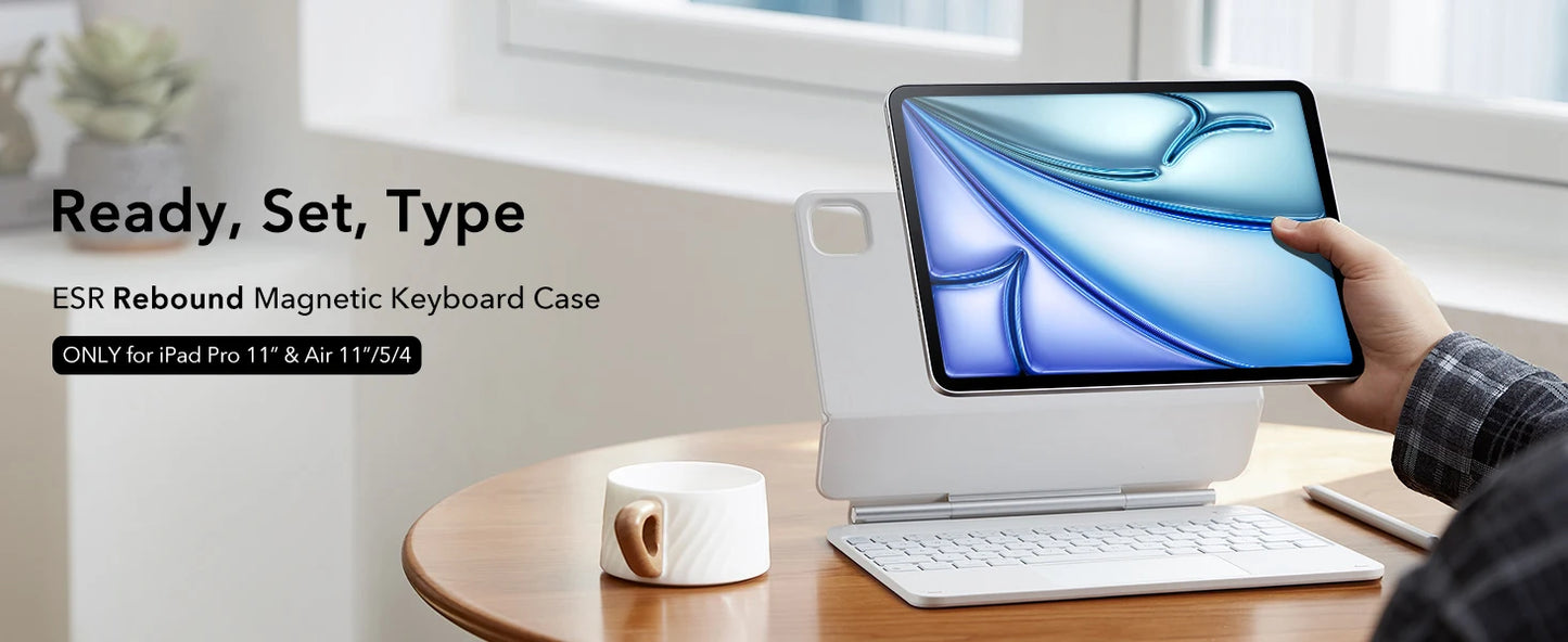 ESR Magic Folio | Wireless iPad Keyboard