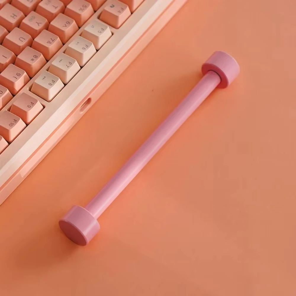 NNBILI Coiled Cable Protection Rod Coiled Keyboard Cable Weight Rod Reel Stick Cable Organizer 18cm all-metal