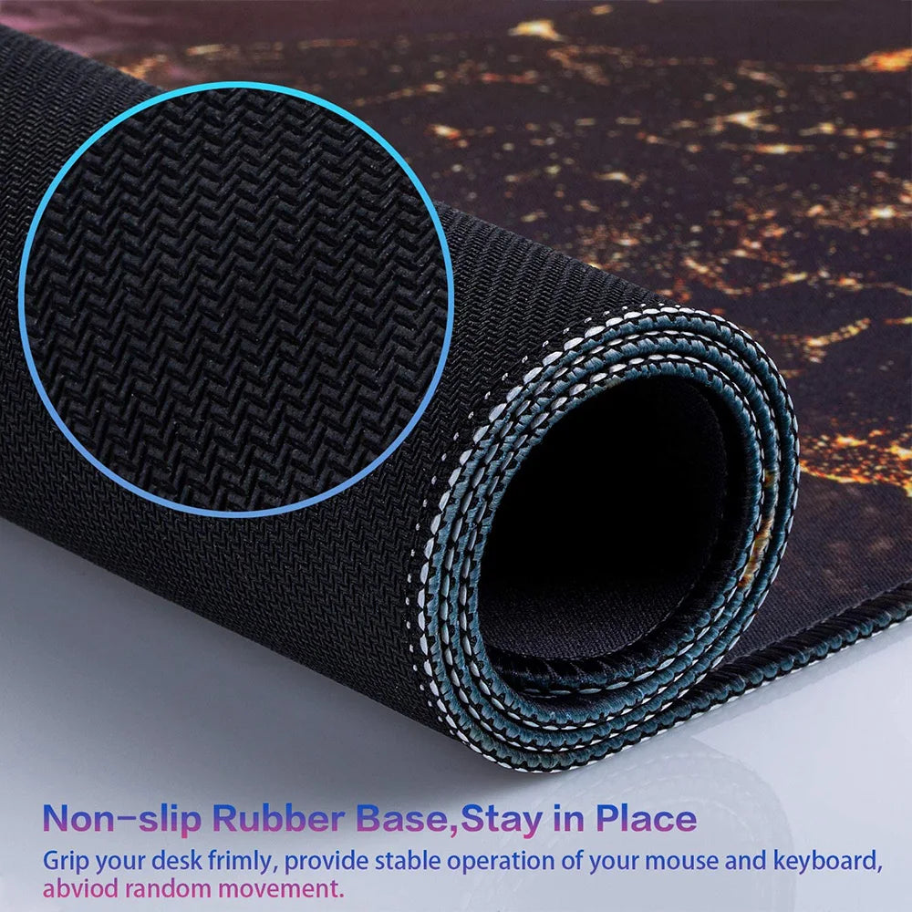 Black Mouse Pad Japanese Desk Pad Xxl Mouse Pad Gamer Keyboard Desk Mat Computer Desks Office Carpet Notebook Table Accessory