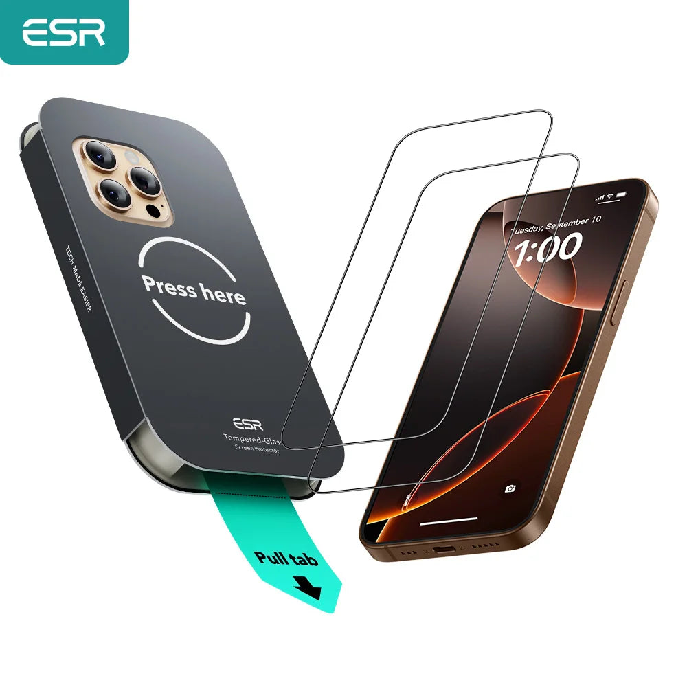 ESR 2 Pack Tempered Glass Screen Protector