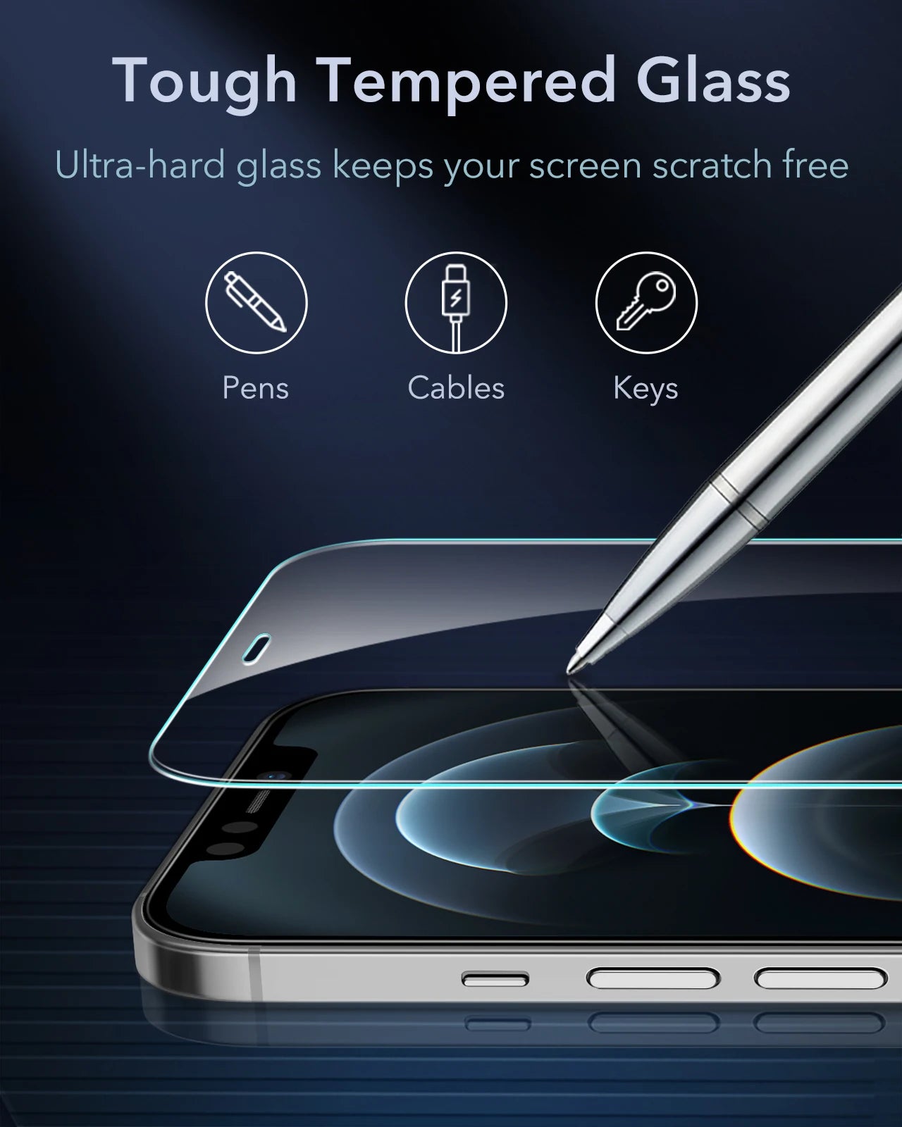 ESR 2 Pack Tempered Glass Screen Protector