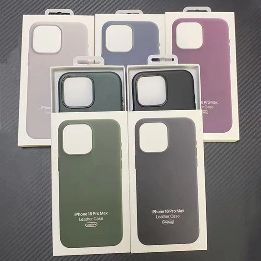 Apple Leather iPhone case With Magsafe