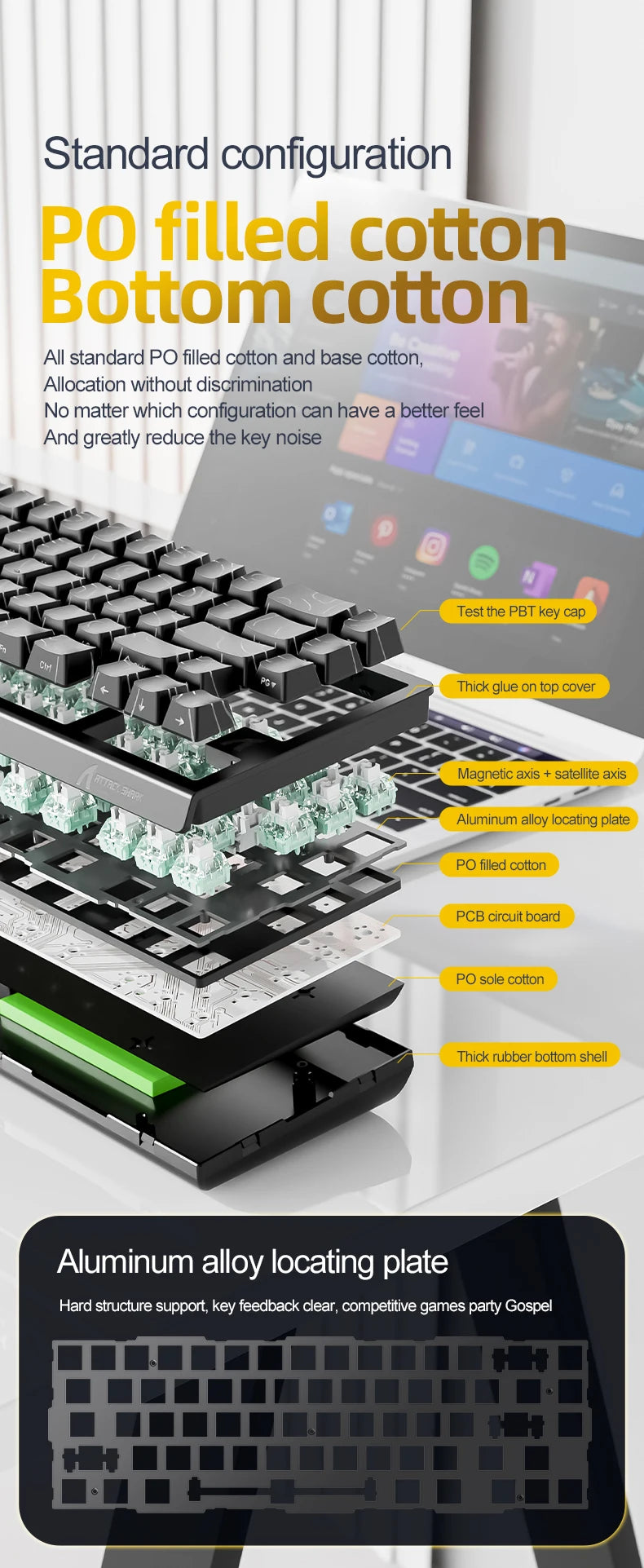 Attack X68HE Gaming Keyboard