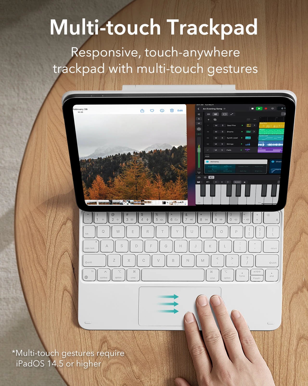 ESR Magic Folio | Wireless iPad Keyboard