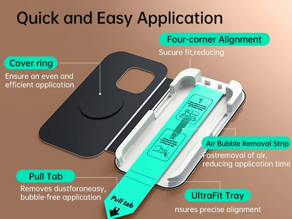 ESR 2 Pack Tempered Glass Screen Protector