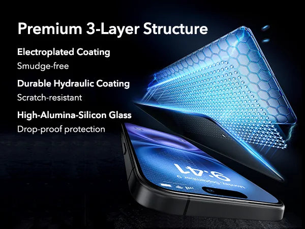 ESR 2 Pack Tempered Glass Screen Protector