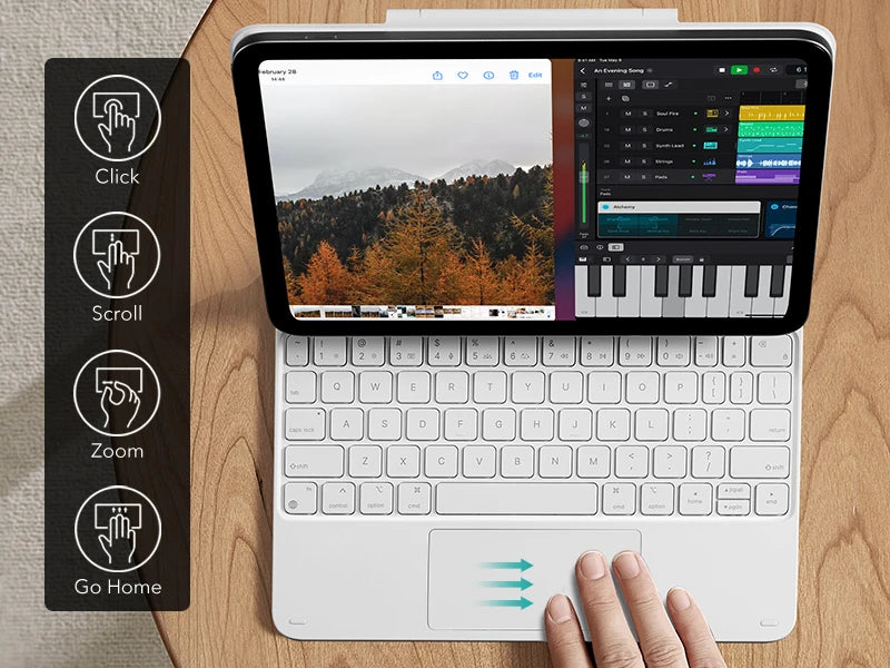 ESR Magic Folio | Wireless iPad Keyboard