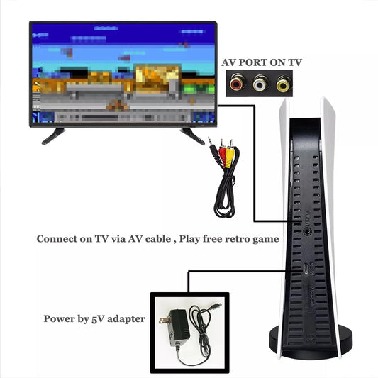 Mini PS5 with 200+ classic games