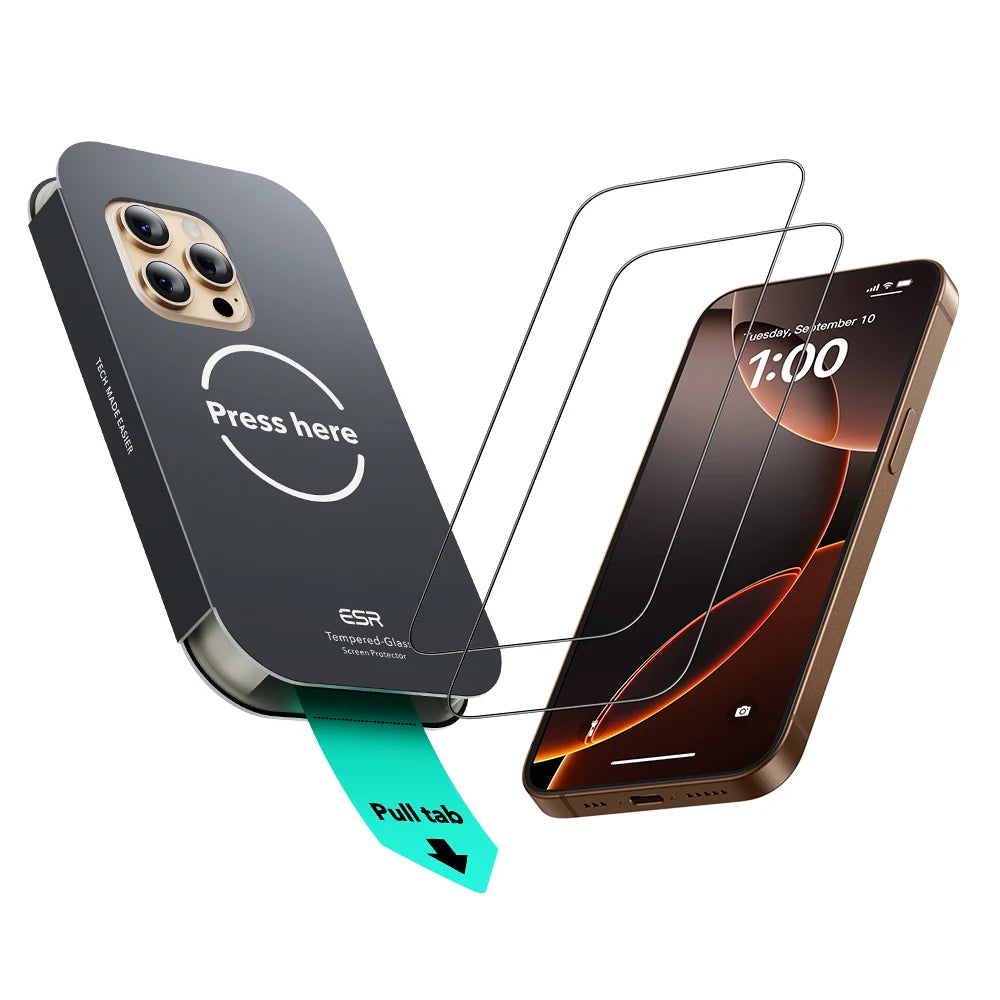 ESR 2 Pack Tempered Glass Screen Protector