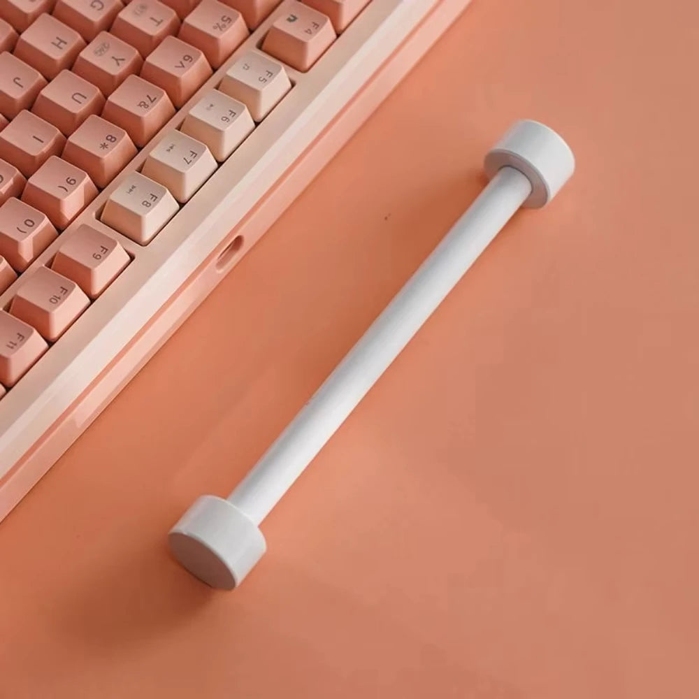NNBILI Coiled Cable Protection Rod Coiled Keyboard Cable Weight Rod Reel Stick Cable Organizer 18cm all-metal