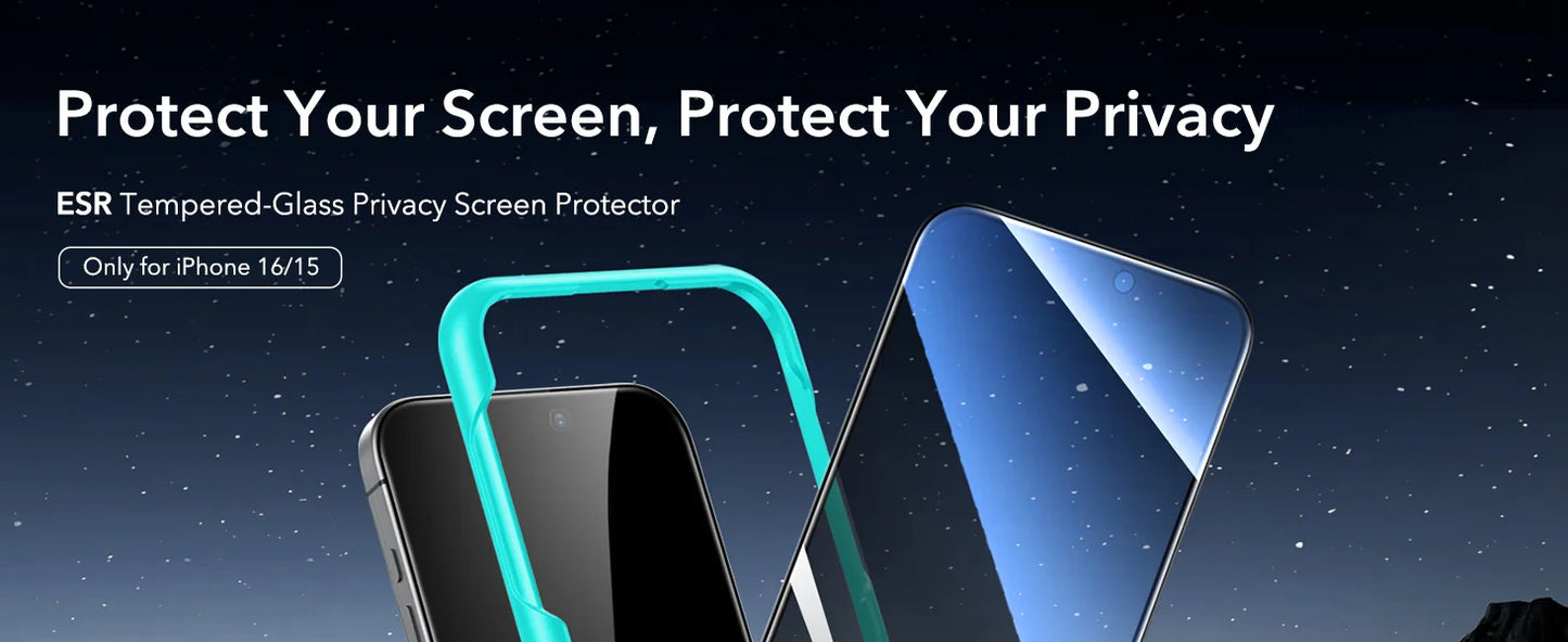 ESR 2 Pack Tempered Glass Screen Protector
