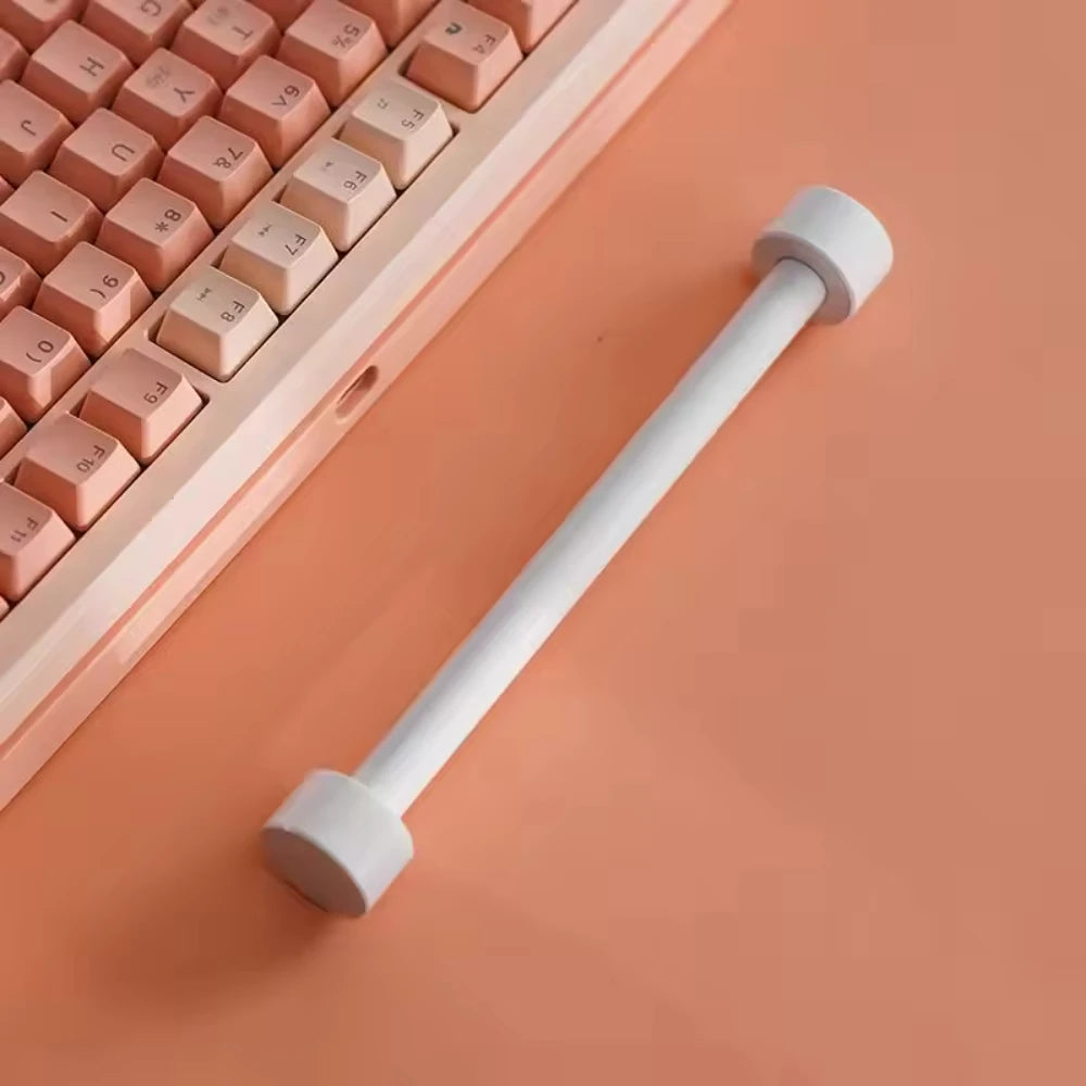 NNBILI Coiled Cable Protection Rod Coiled Keyboard Cable Weight Rod Reel Stick Cable Organizer 18cm all-metal