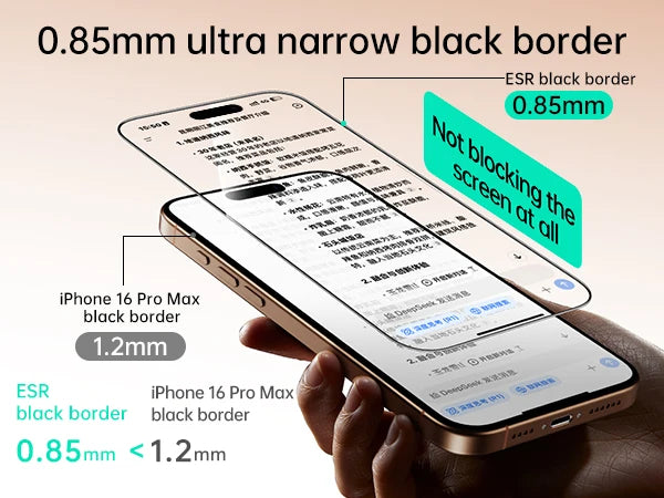 ESR 2 Pack Tempered Glass Screen Protector