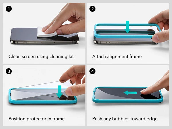 ESR 2 Pack Tempered Glass Screen Protector