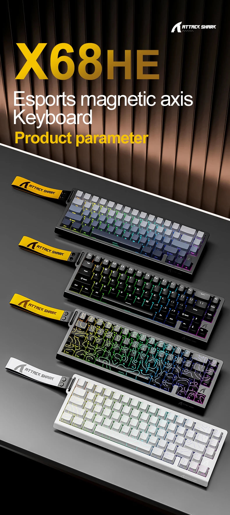 Attack X68HE Gaming Keyboard